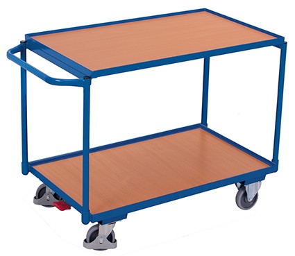VARIOfit Tischwagen mit 2 Ladeflächen 1175 x 625 mm